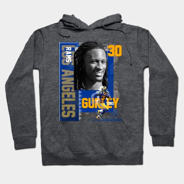 Los Angeles Rams Todd Gurley 30 Hoodie by today.i.am.sad